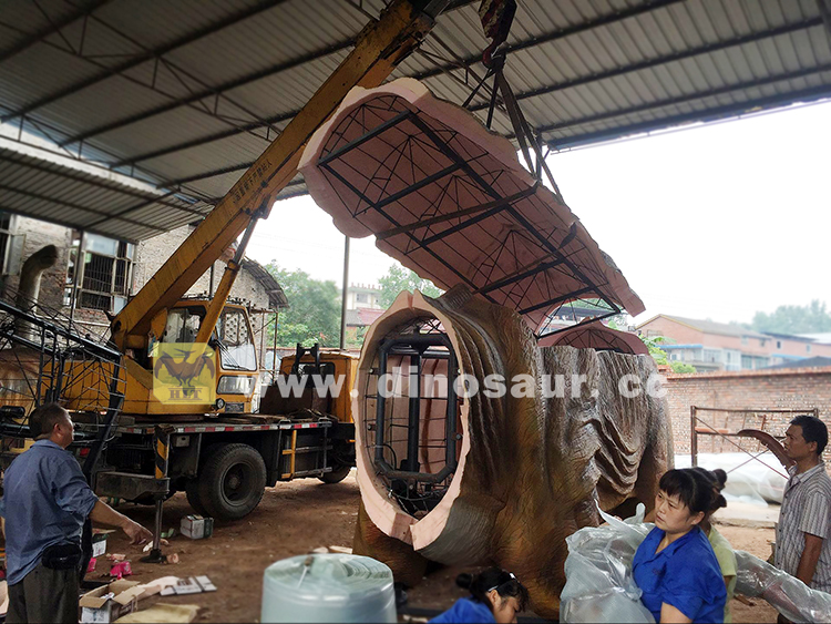 自贡仿真恐龙制作