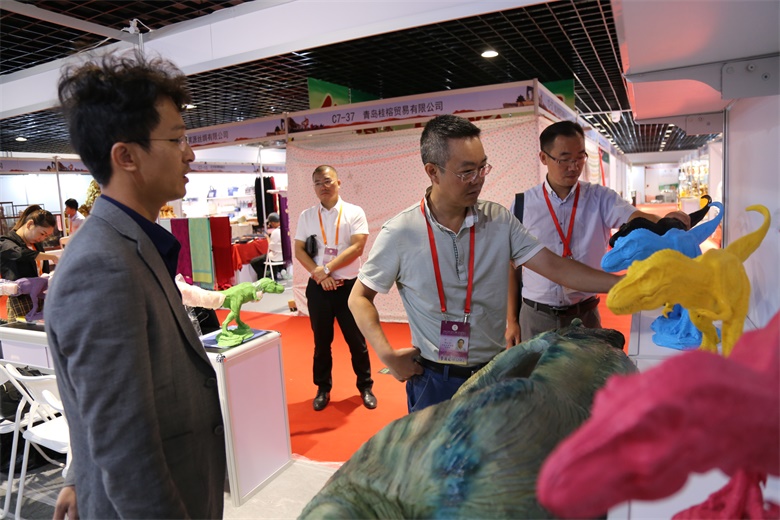 汇龙堂仿真恐龙参加敦煌文博会