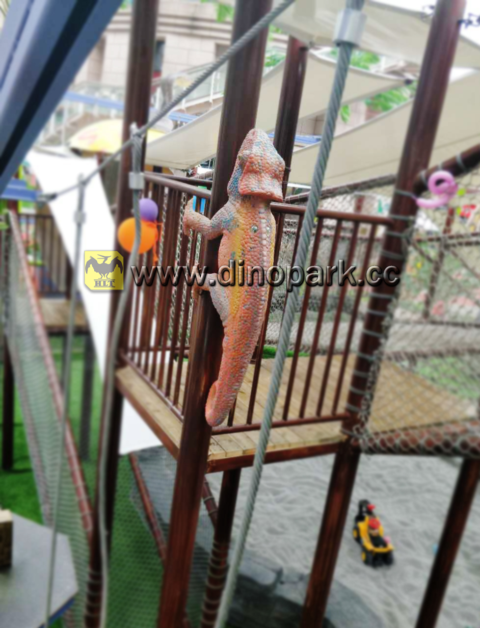 变色龙汇龙堂仿真动物