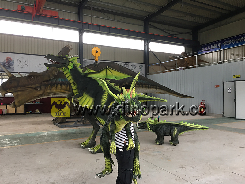 仿真恐龙园制作—西方龙