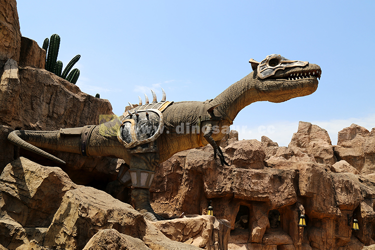 自贡仿真恐龙制作-龙骑士