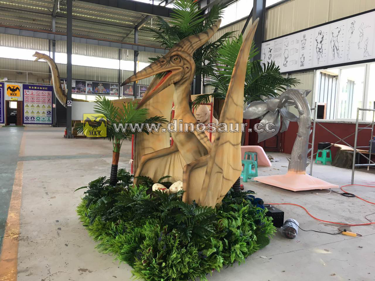 汇龙堂仿真恐龙制作翼龙