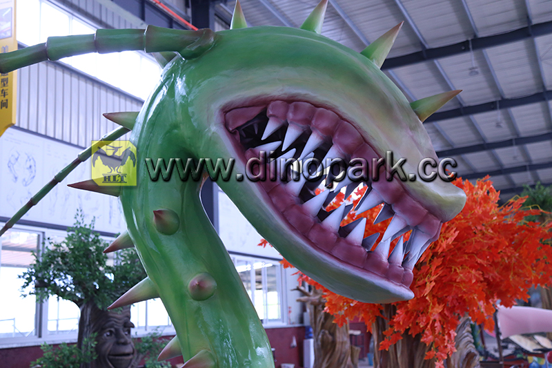 仿真食人花—汇龙堂仿真恐龙制作