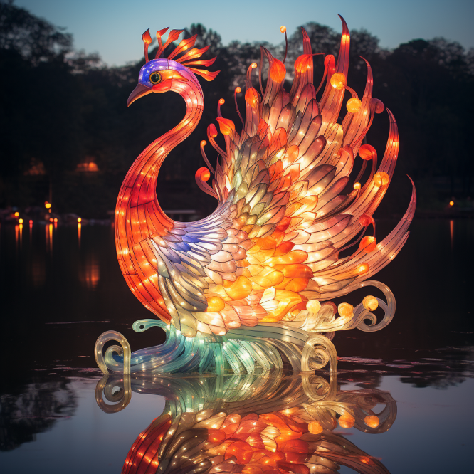 节日花灯--凤舞九天