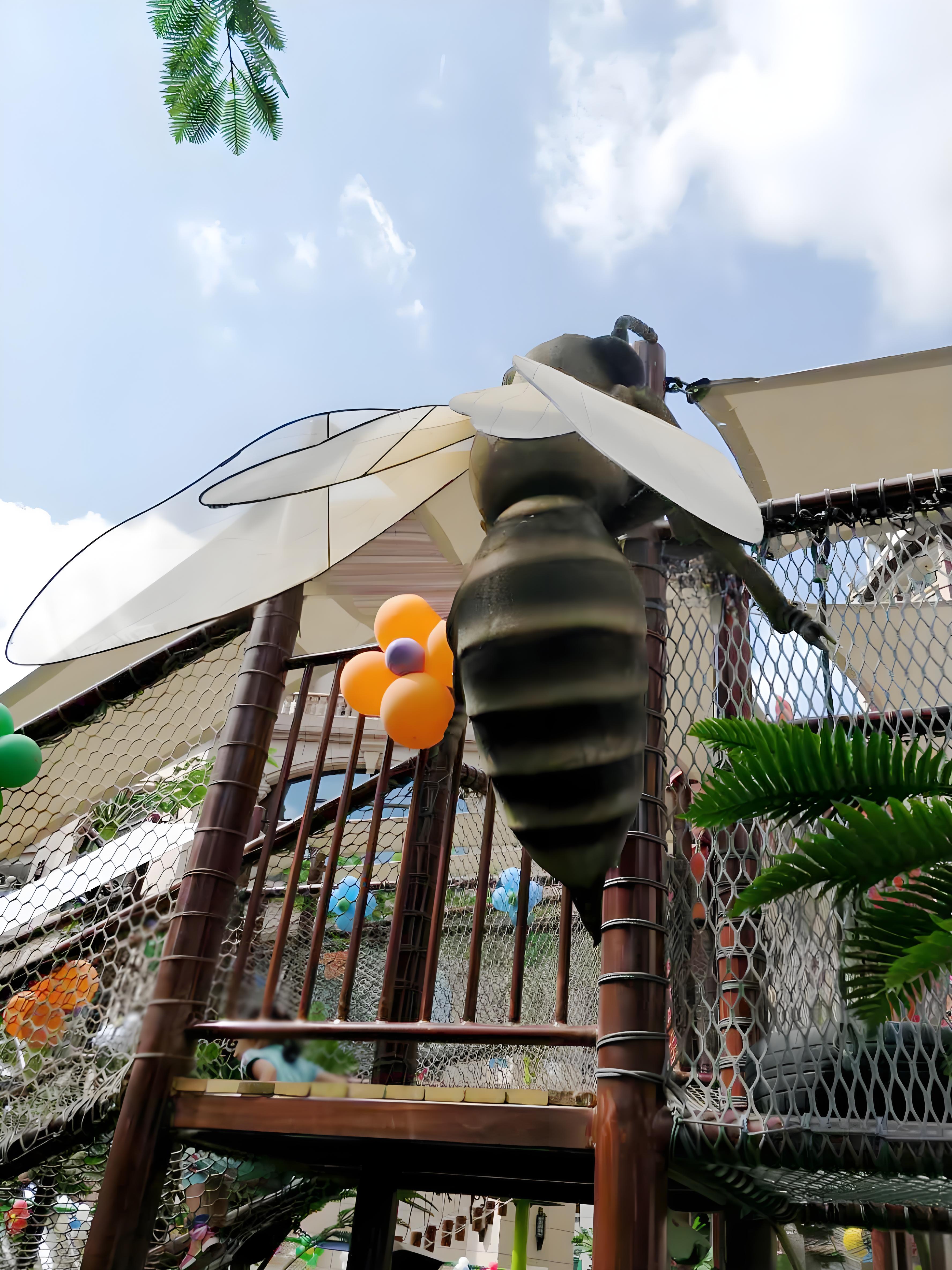 仿真蜜蜂互动靶标-仿真昆虫射击体验-自贡仿真恐龙厂家