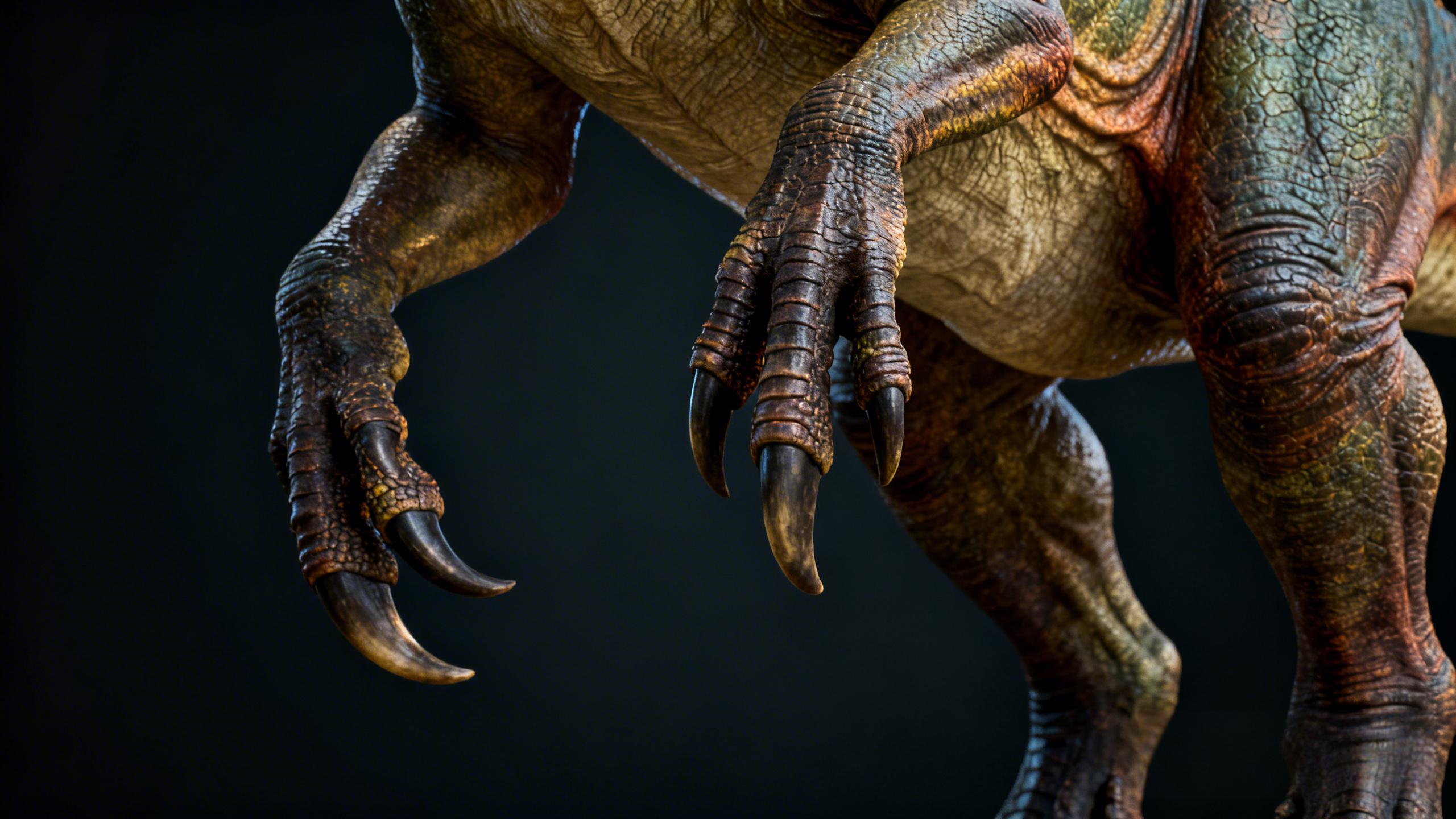 仿真霸王龙-霸王龙前爪特写-汇龙堂仿真恐龙科普