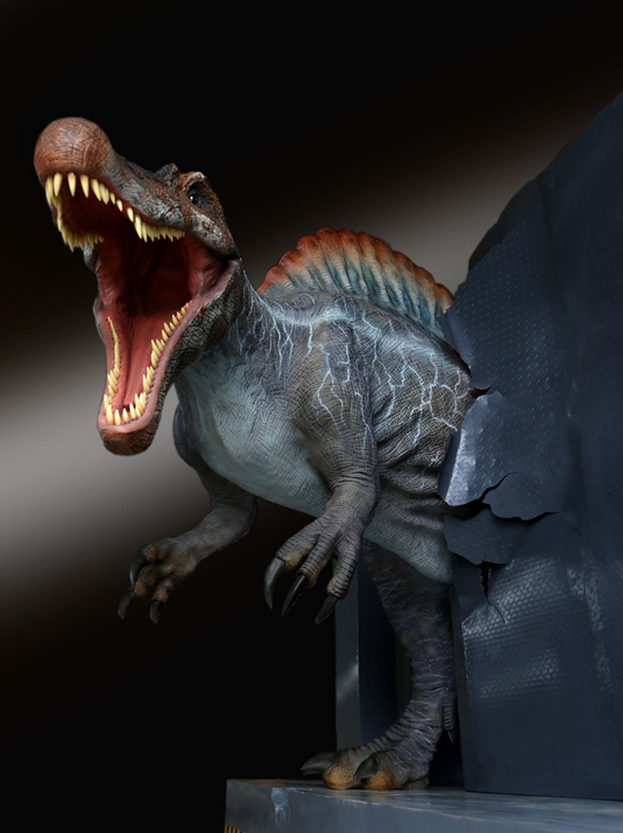 仿真棘背龙动作演示