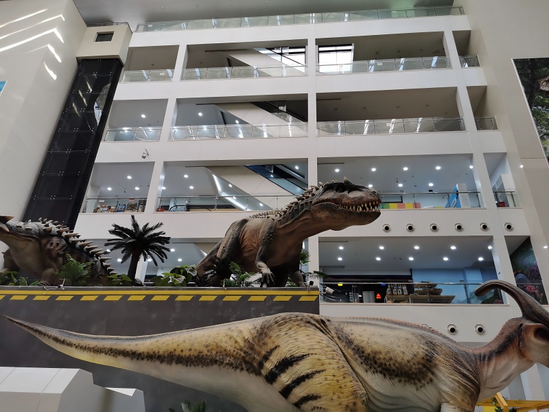 仿真暴掠霸王龙动态展示-仿真恐龙租赁