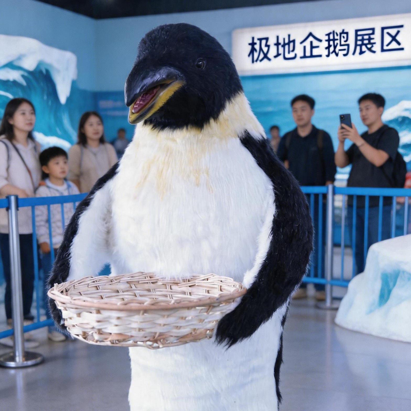 仿真帝企鹅模型