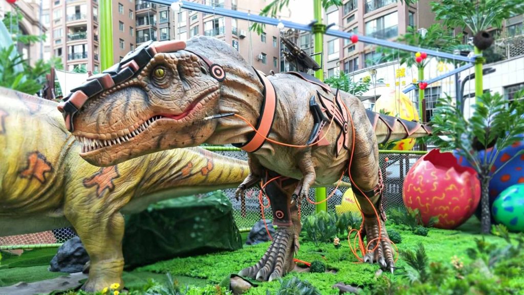 仿真恐龙-真人CS互动射击娱乐项目