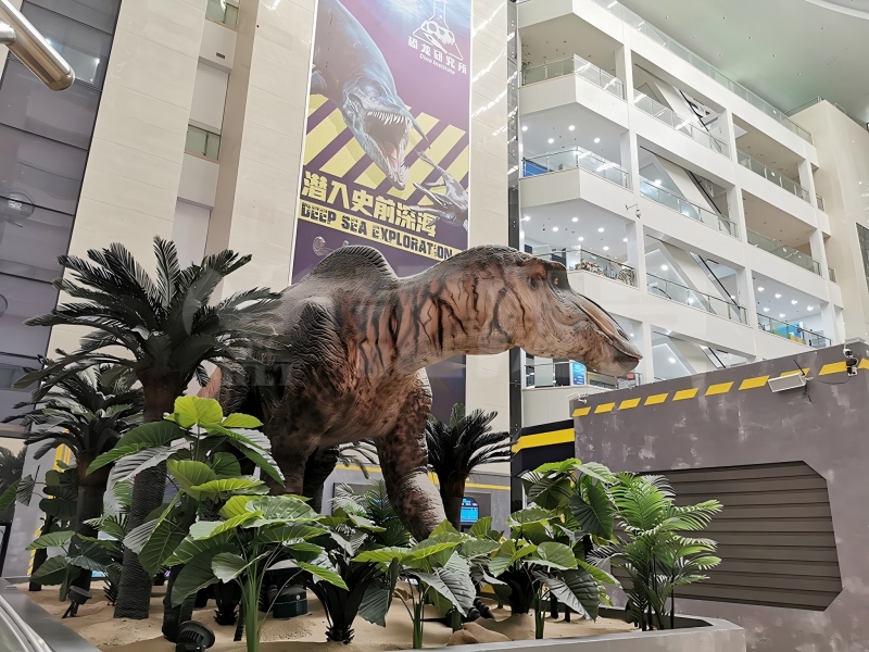 大型仿真禽龙模型商场恐龙展博物馆史前生物展_自贡汇龙堂